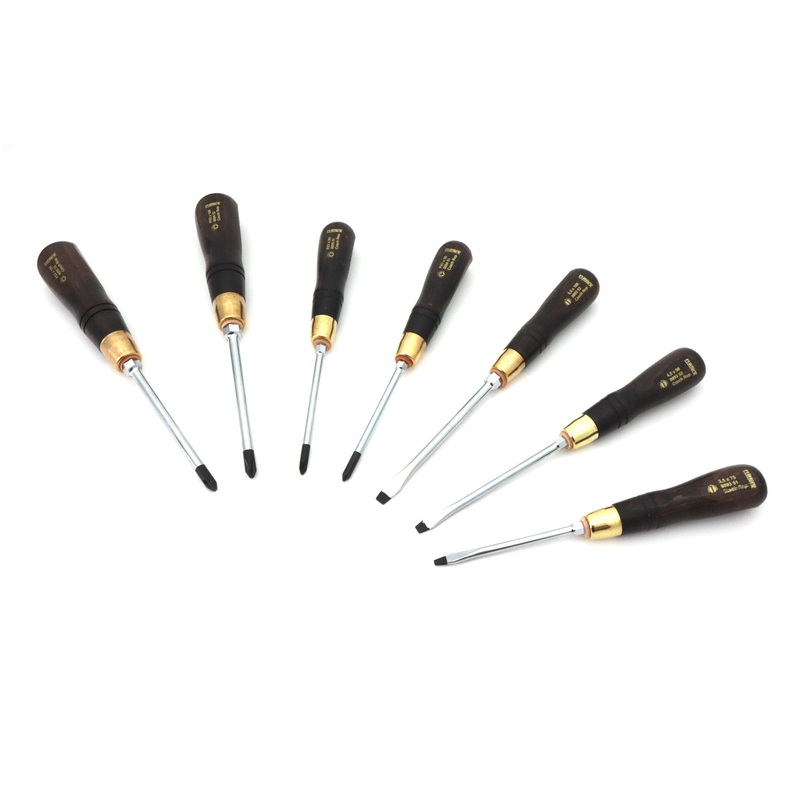 Narex 7 Piece Screwdriver Set with Beech Handles (858100)