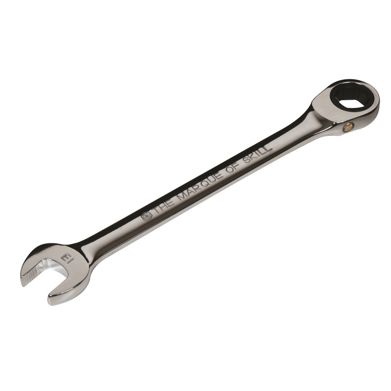 Britool Hallmark Ratcheting Combination Spanner Series with Hexagon Ring
