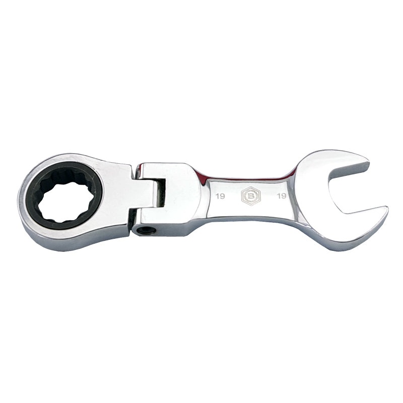 Stubby Flexi Ratchet Spanner Range 8-19mm Britool Hallmark