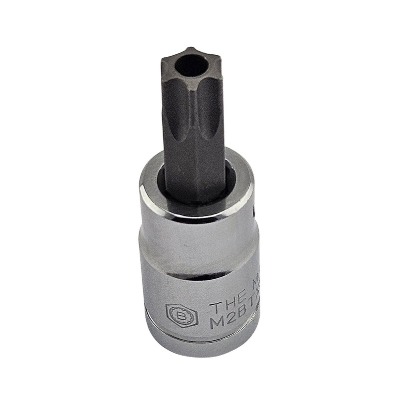 3/8SD Britool Hallmark Tamperproof Torx Star Bit Socket (V2) T8 – T60