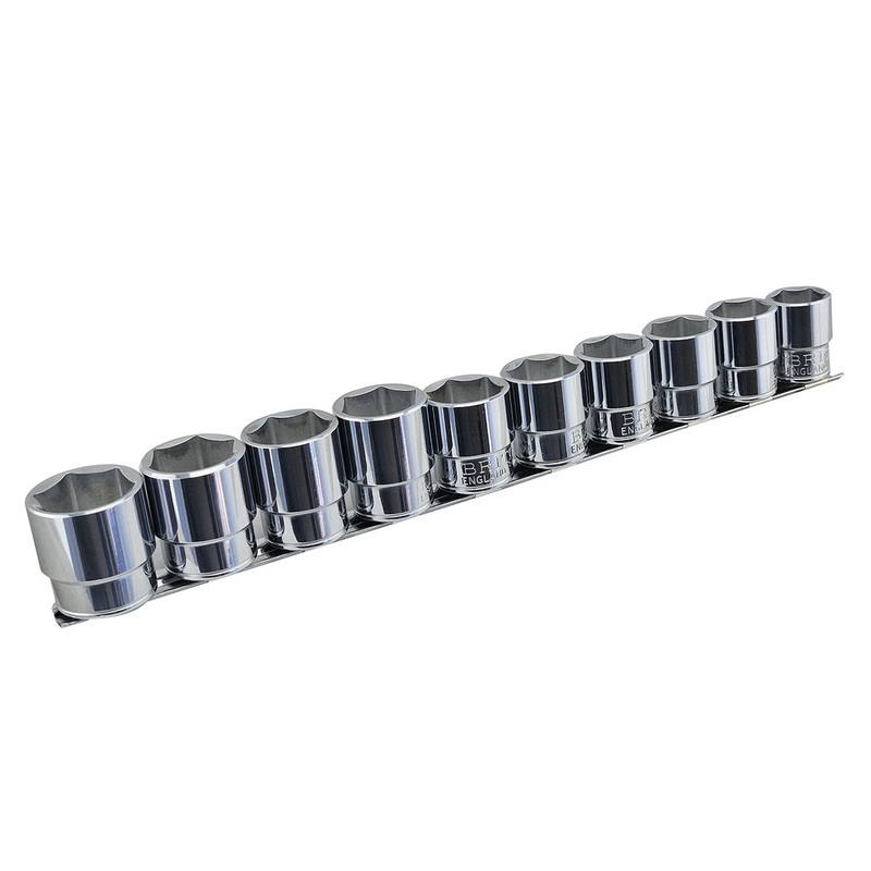 Britool England 1/2 SD Hexagon (6 Point) Metric Socket Set 20-32mm